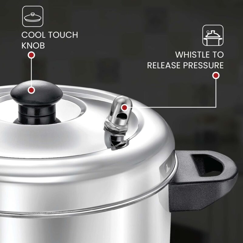 Judge by Prestige Stainless Steel Idli Cooker with 4 Plates,1 Liters - Image 5