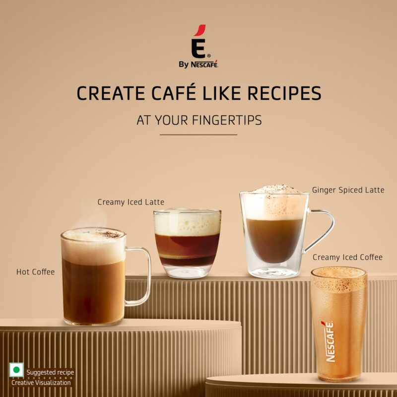 NESCAFE E | Coffee Maker for Cafe-like Frothy Coffee At Home | Make Espresso, Cappuccino, Latte at Home with E coffee maker - Image 3