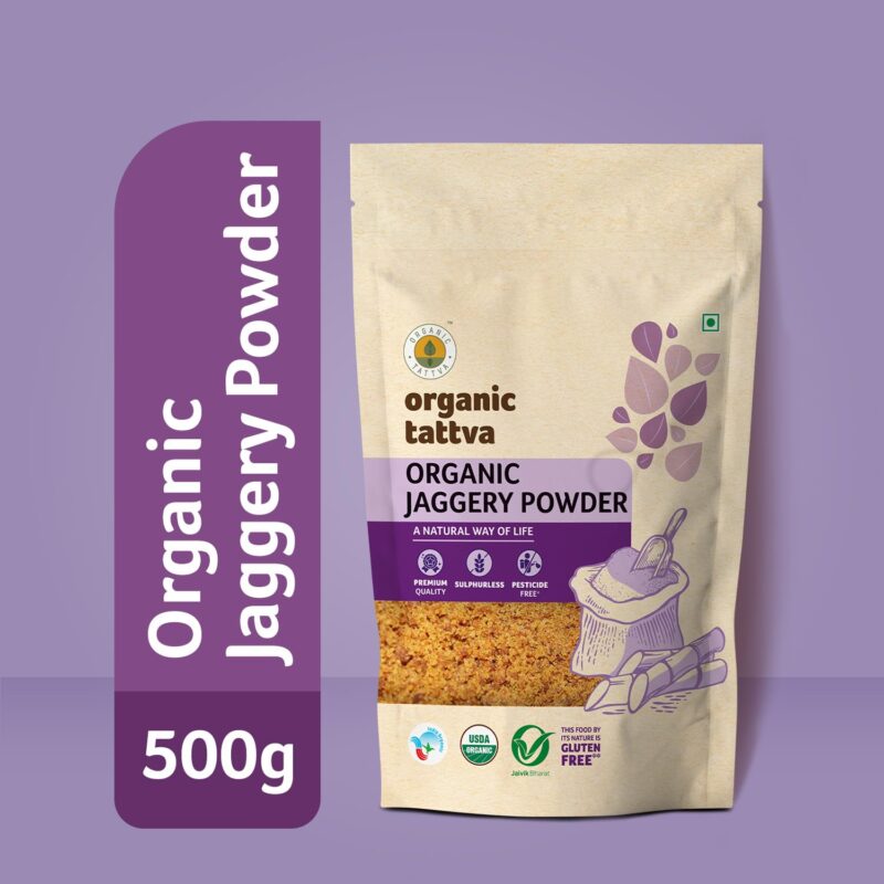 Organic Tattva Organic Jaggery Powder, 500g | Unrefined and Unadulterated - Image 8