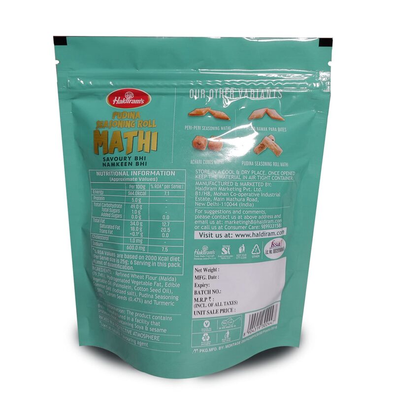 Haldiram Pudina Mathi - 170G each - Image 2