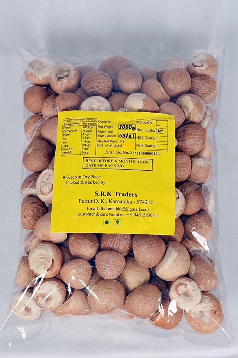 S.R.K Traders™ Whole Arecanut (Single Choll) | Pooja Supari | Betel Nut | Satta Supari | Whole Areca nut | 100gm - Image 8