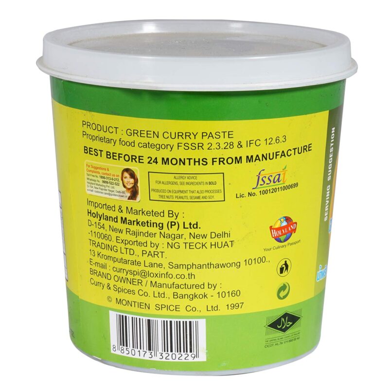 Namjai Green Curry Paste - 1 KG - Image 4