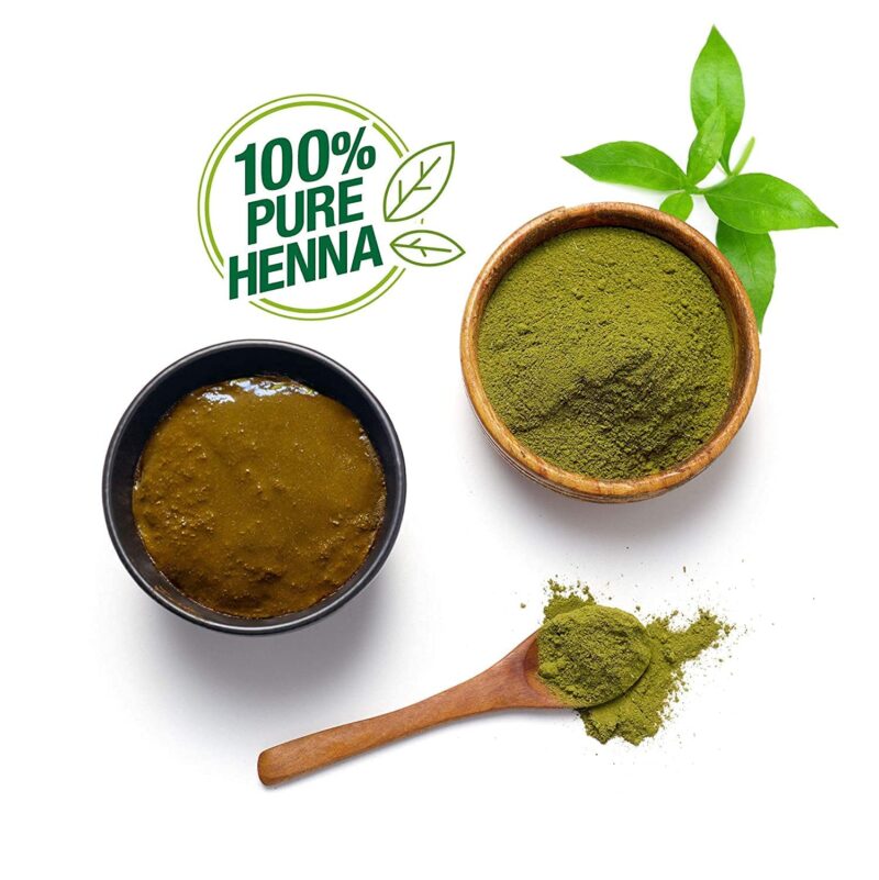 2x Godrej Locking Solutions and Systems Nupur 100% Pure Henna Powder for Hair Colour (Mehandi) | for Hair, Hands & Feet (400g each) - Pack of 2 - Image 2