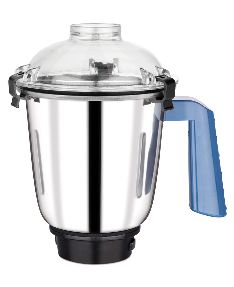 Morphy Richards 750W Relish 4 Jars Mixer Grinder, Black and Blue, Regular - Image 12