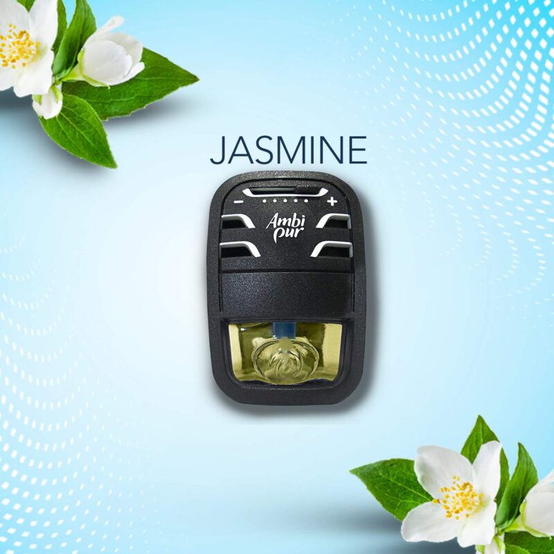Ambi Pur Exotic Aerosol Jasmine Car Air Freshener Starter Kit (7.5 Ml) - Image 2