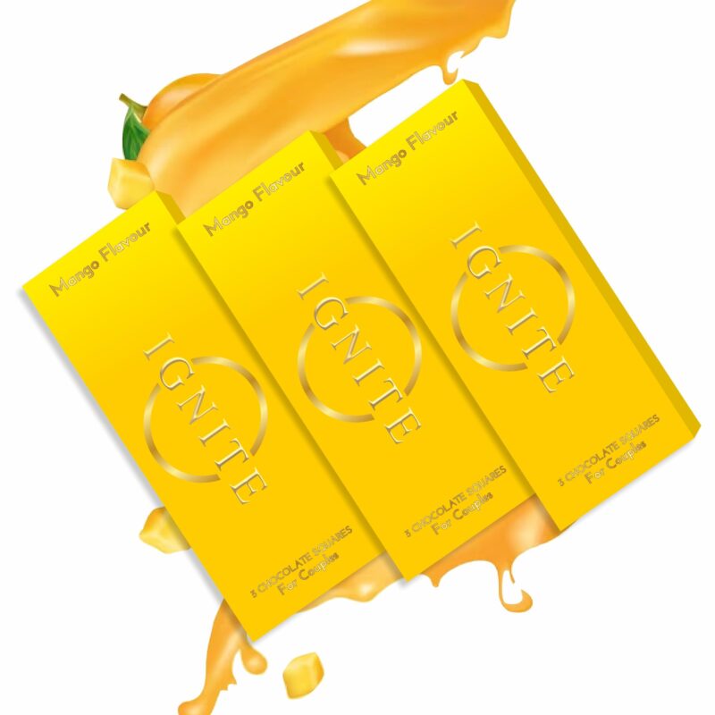 MBDH Wellness Ignite Alphonso Mango Flavor Chocolate Bars-Limited Summer Edition: Luxurious Mood&Vitality Boosting Treat For Men&Women|Vegetarian,Gluten-Free|Ideal Romantic(1 Box,Pack Of 1),209 Grams - Image 2