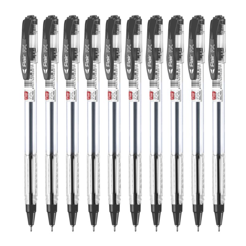 Flair Fx Ball Pen Pouch Pack - Black Ink