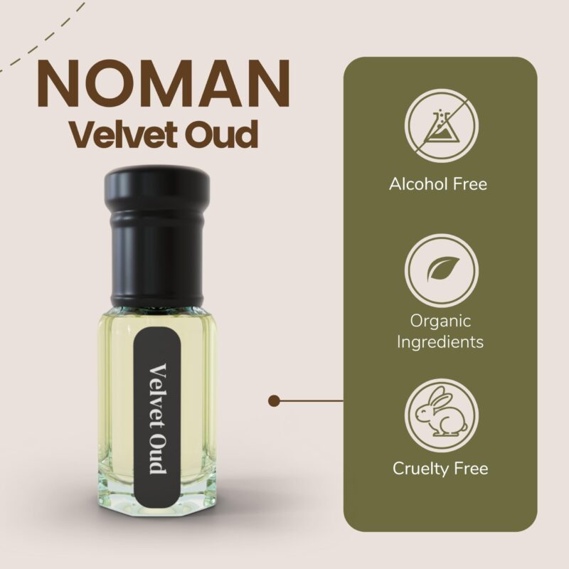 Velvet Oud Attar Original Pure Super Long-Lasting 100% Alcohol Free, 6ml In Luxury Bottle Best For Men And Women - Image 7