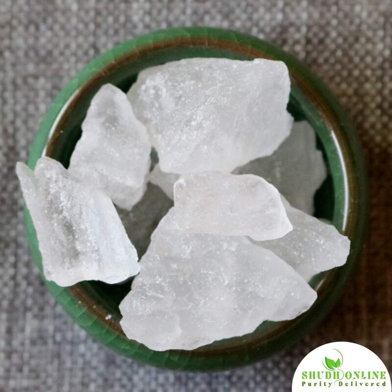 Shudh Online Fitkiri, Solid Alum Stone (250 Grams)-Fitkari Water Purification, Vastu, Shaving - Image 6