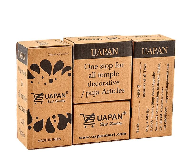 UAPAN Ghungroo (50 + 50) White Cotton String (1.4 cms) - Image 2