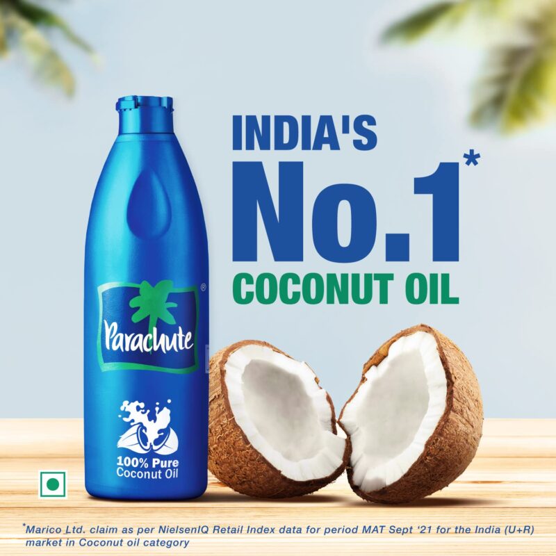 Parachute Coconut Oil 300 ml - Bottle - Image 8