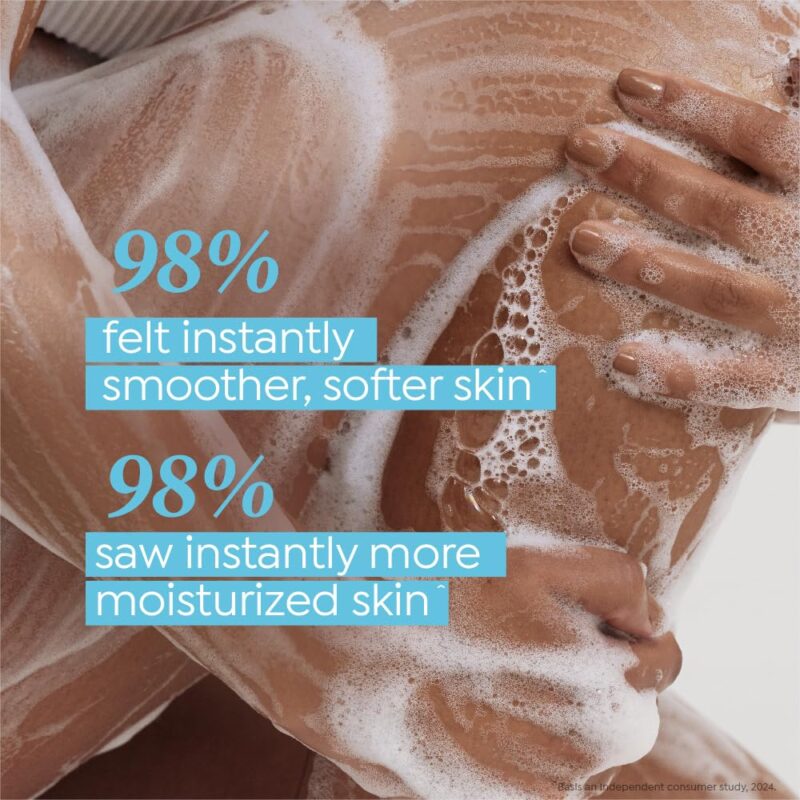 Dove Exfoliate Away Serum Body Wash | 4% Refining Serum + AHA | Micro-polishers for silkier skin | Paraben & SLS free | 300 ml - Image 4