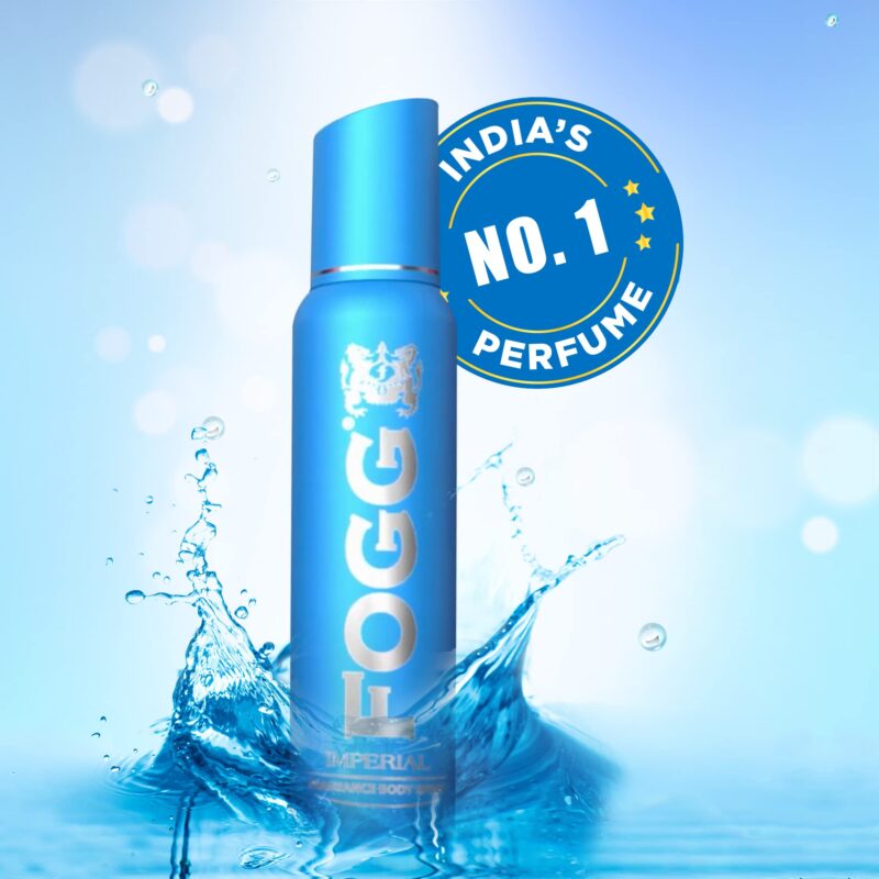 4x FOGG Imperial No Gas Deodorant For Men, Long Lasting Perfume Body Spray, 150 Ml each - Pack of 4 - Image 5