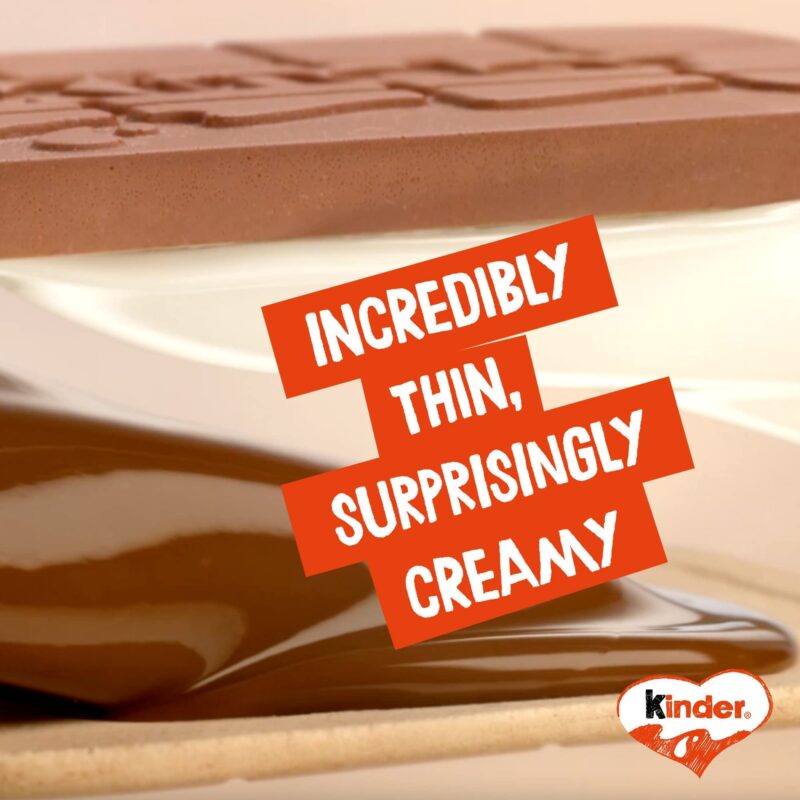 Kinder Cards Family Pack Two Layers Of Crispy Specialty With Cocoa And Milky Creams Filling10 Pieces 256g - Image 8