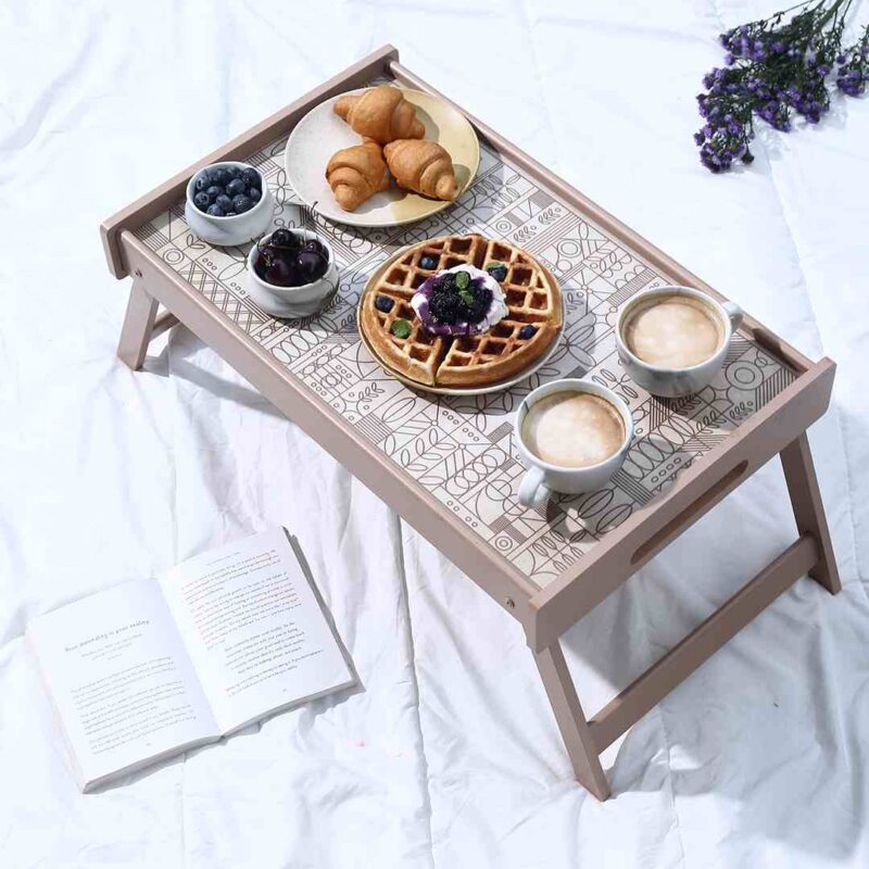 Casablanca Bed Tray Geometric Pattern - Image 6