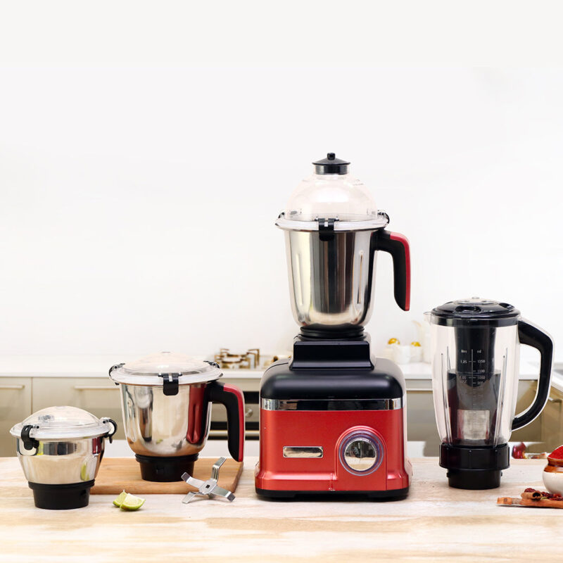 Sumo Mixer Grinder 1000W With 3 Stainless Steel & 1 Fruit Filter Jar 5 Years Warranty On Motor, Rust And Black, Long life motor - Image 12