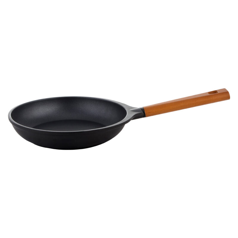 Caesar Non-Stick Fry Pan 26cm | Ideal for Saute / Frying | German Beechwood Handle | Gas & Induction Friendly | PFOA Free | 5 Year Warranty | Black - Image 5