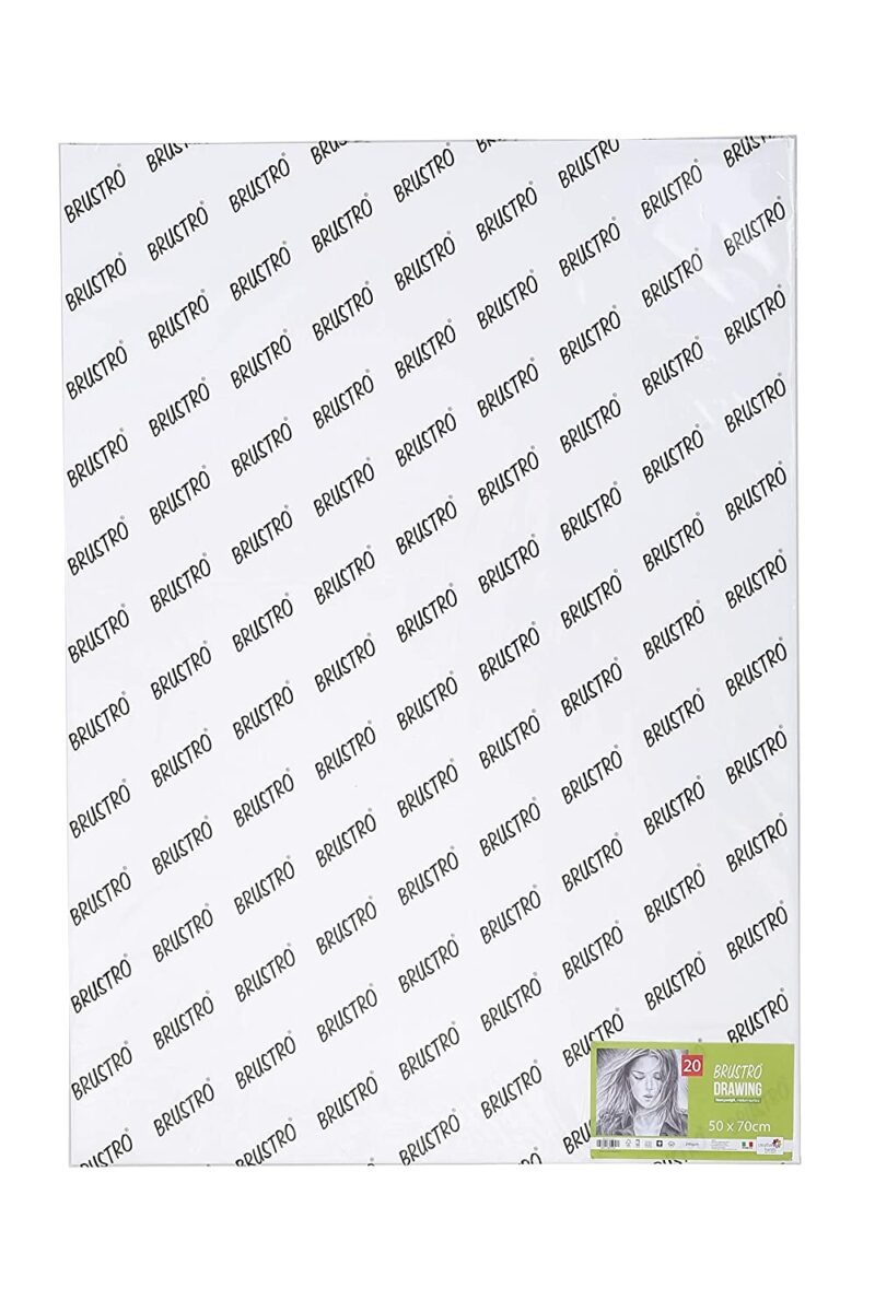 Brustro Artists' Drawing Paper 200 gsm 50 x 70 cm (20 sheets) - Image 4