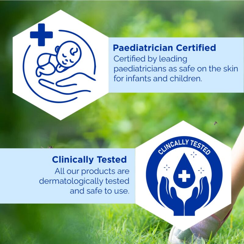 10x Odomos Non-Sticky Mosquito Repellent Cream With Vitamin E & Almond - 100 Gm each - Pack of 10 - Image 5