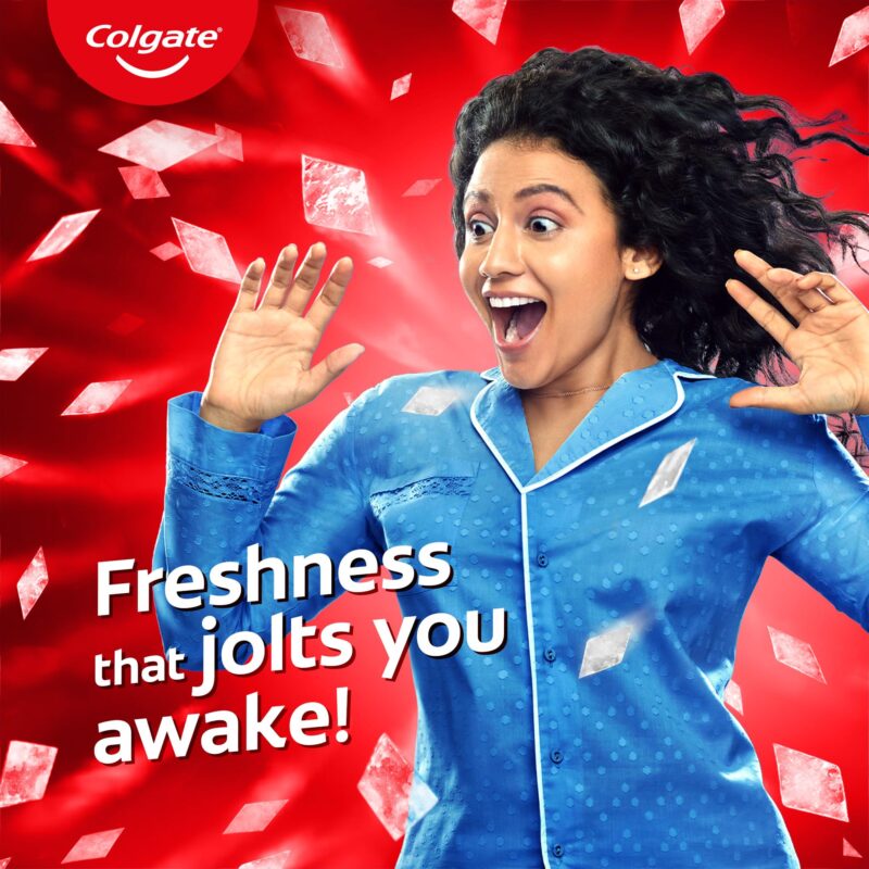 Colgate MaxFresh Toothpaste, Red Gel Tooth Paste with Menthol for Super Fresh Breath, 300g, 150g X 2 (Spicy Fresh) (Combo Pack Offer) - Image 9