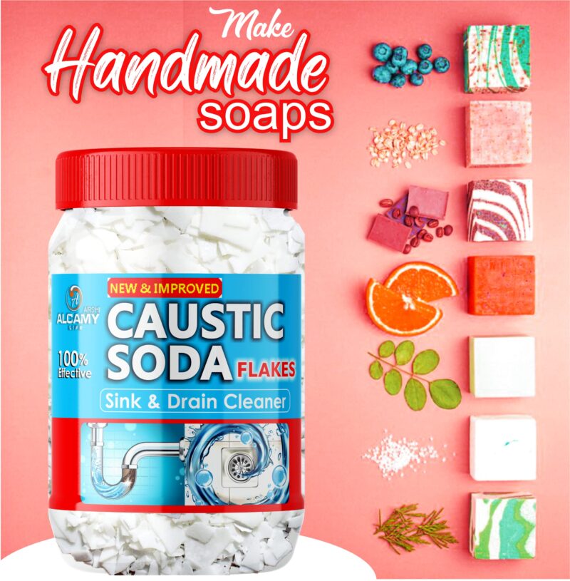 AAAL Caustic Soda Flakes 900gm (SUPER JAR PACK) Chimney Cleaner, Pure & Powerful Drain Cleaner - Image 7