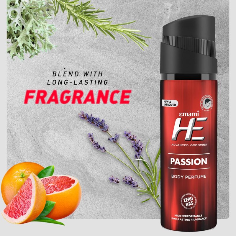 Emami HE Advanced Grooming Passion Body Perfume - Image 4