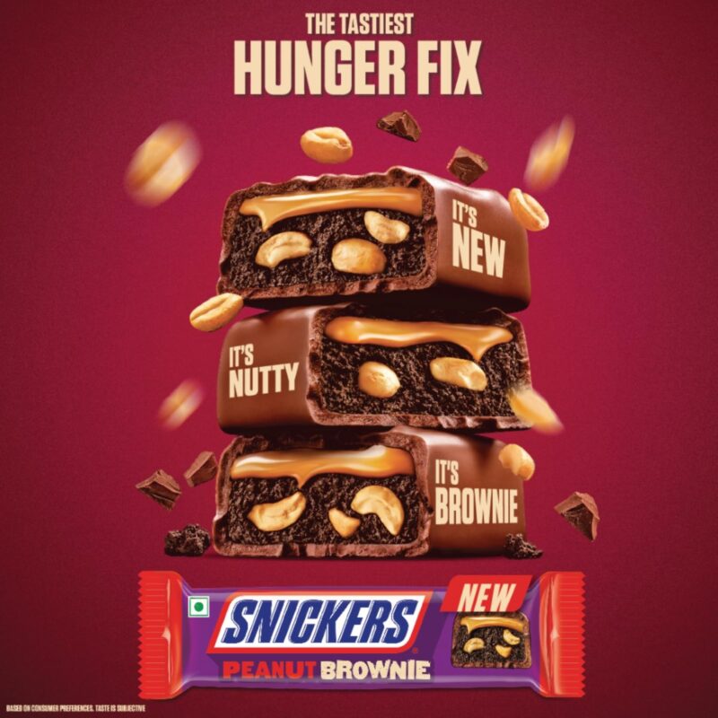 Snickers Peanut Brownie Chocolate Stick |Filled with Brownie, Peanuts & Caramel |Rich & Chewy Chocolate Bar 24g (Pack of 24) | 576gm - Image 8