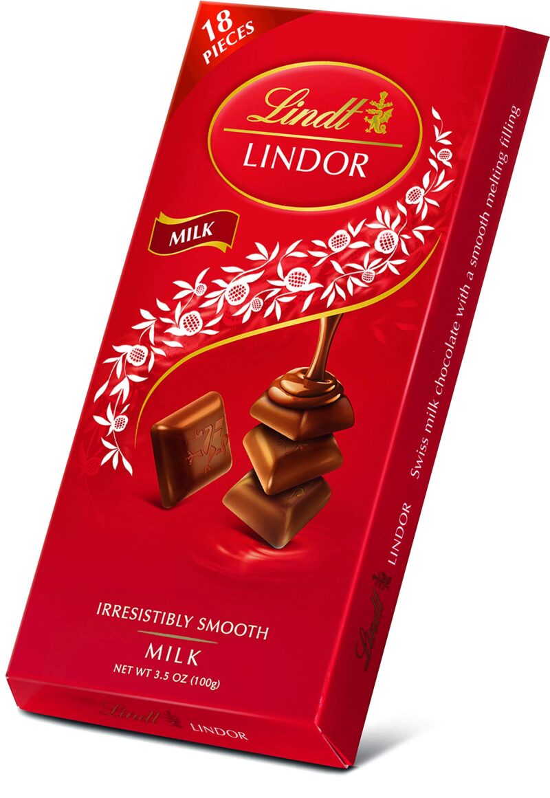 Lindt Lindor Irresistibly Smooth Milk Chocolate, 100 Grams - Image 3