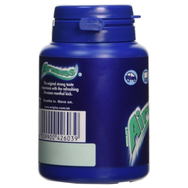 Wrigley's Airwaves Sugarfree Gum - Menthol & Eucalyptus (46) - Image 5