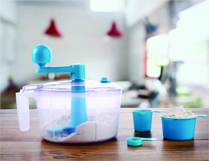 Crystal Plastic Atta Maker, Multicolour - Image 2