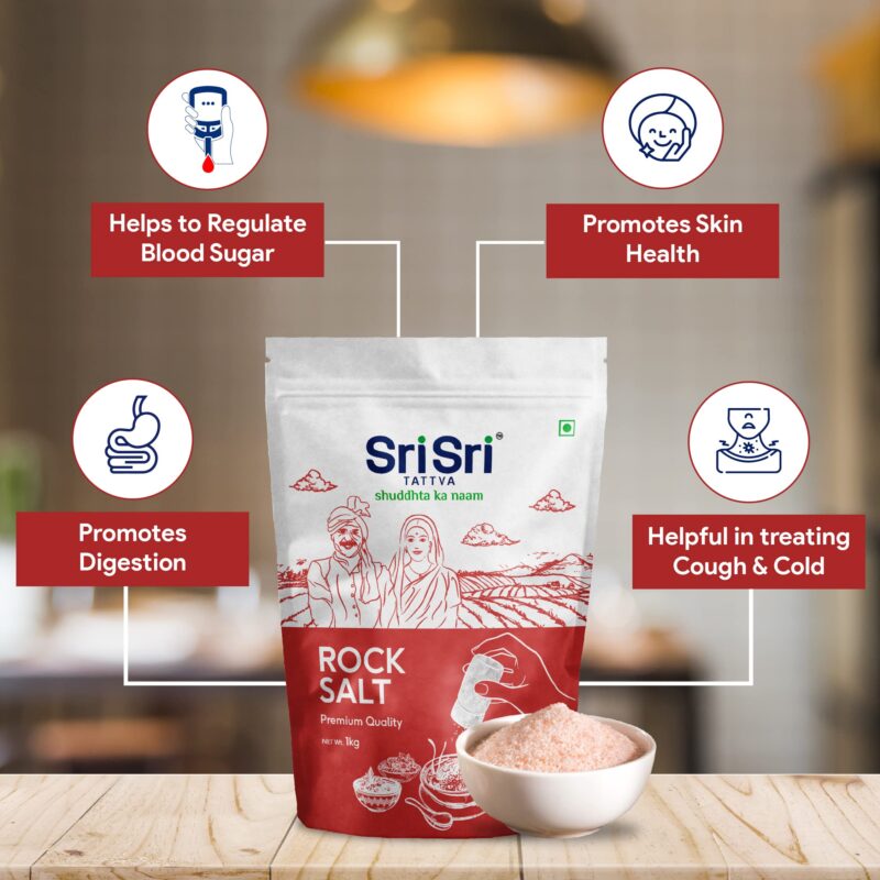 Sri Sri Tattva Rock Salt - Sendha Namak - 1Kg - Image 2