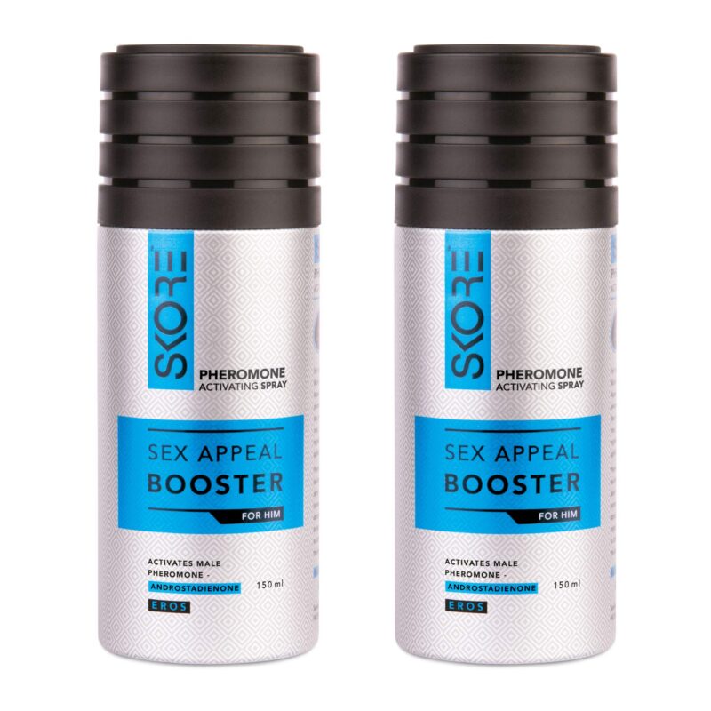Skore Pheromone Activating Deodorant Spray For Men, 150ml (Pack Of 2)