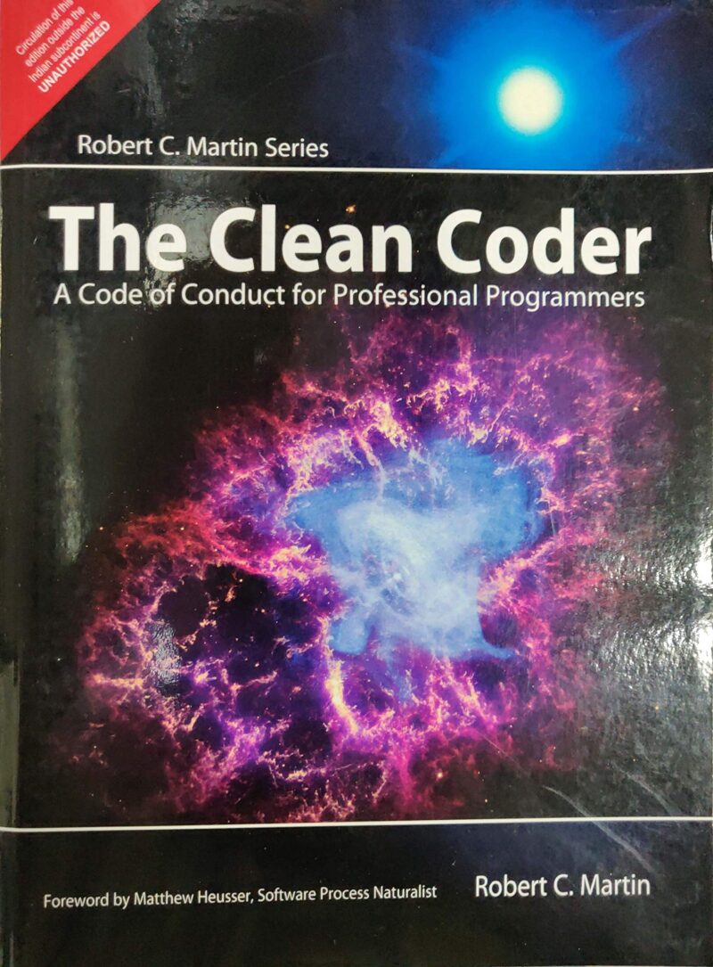 The Clean Coder [paperback] Robert C. Martin,Matthew Heusser [Jan 01, 2012]… - Image 2