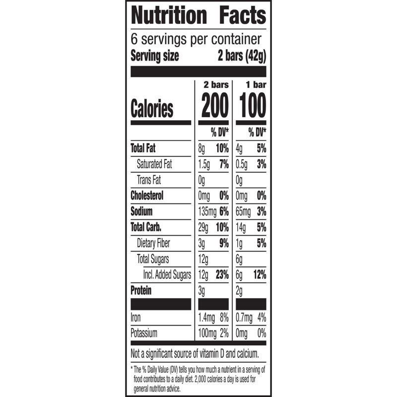 Nature Valley Crunchy Granola Bars | Whole Grain Oats & Dark Chocolate, 210g (10 Bars-PACK OF 5) | Multigrain Energy Bars| No Artificial Flavours - Image 5