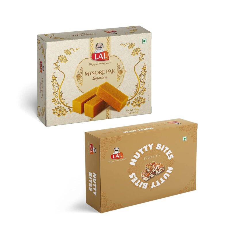Mysore Pak Signature 400gm & Sugarless Nuttybite 400gm - Image 4