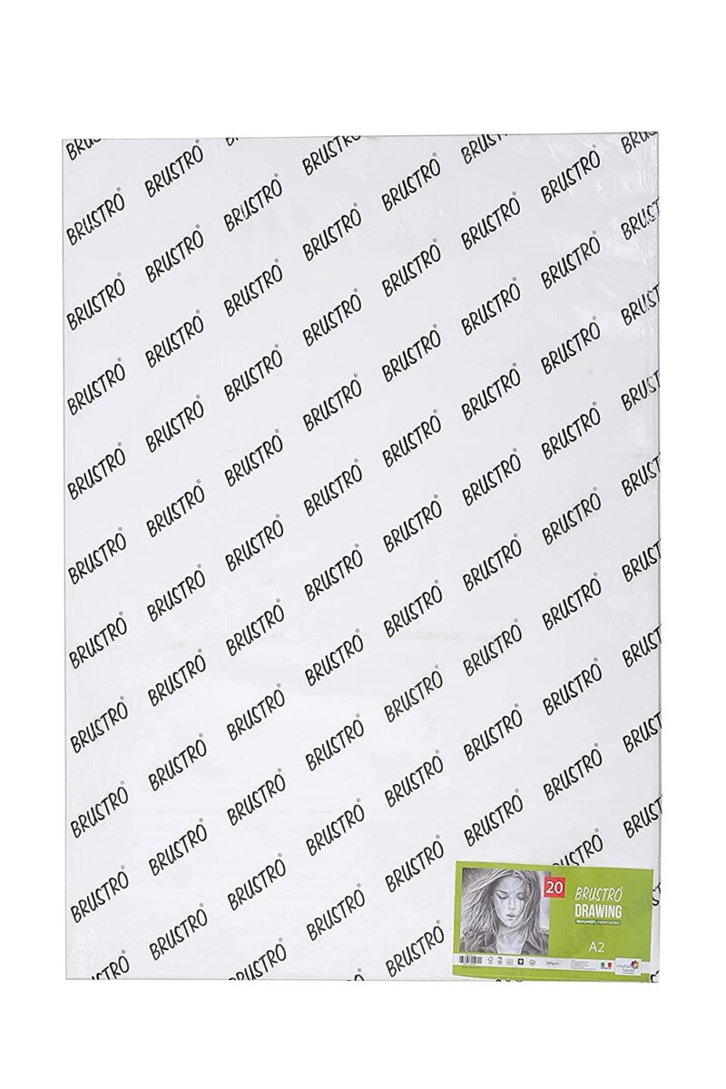 Brustro Artists' Drawing Paper 200 gsm A2 size (20 sheets) - Image 4