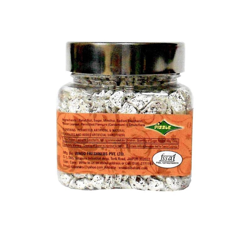 DIZZLE Ilaichi Kesar Flavor Supari Mouth Freshener (100gm) - Image 4