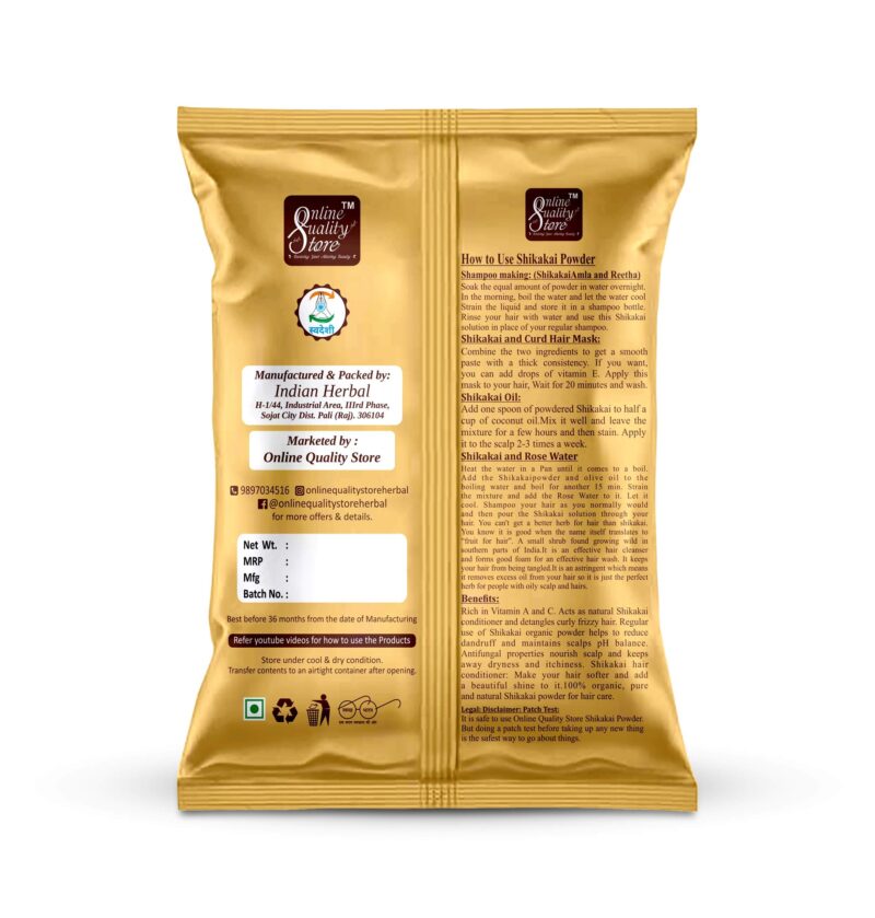 Online Quality Store Amla Reetha Shikakai, Bhringraj And Hibiscus Powder For Hair (Pack Of 5 Count, 50G Each, Total 250G Pack), All - Image 3