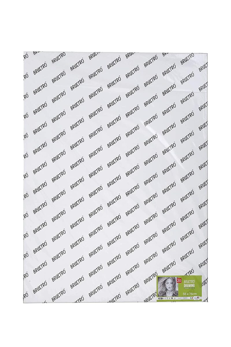 Brustro Artists' Drawing Paper 200 gsm 56 x 76 cm (20 sheets) - Image 4