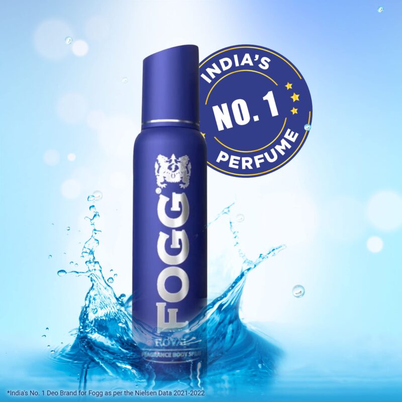 4x FOGG Royal No Gas Deodorant For Men, Long-Lasting Perfume Body Spray, 150 Ml each - Pack of 4 - Image 6