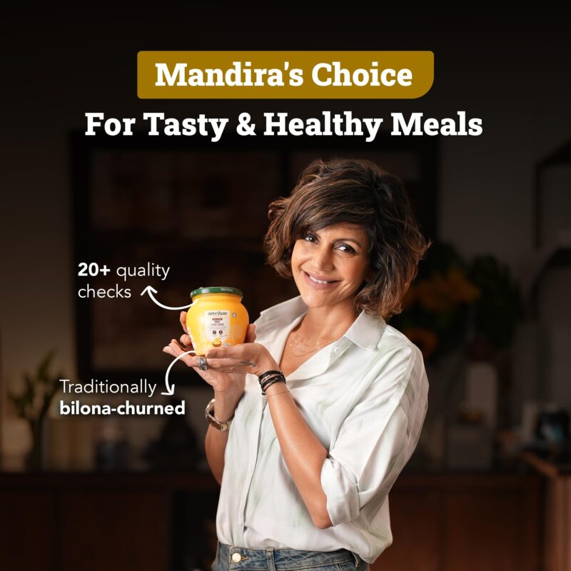 Anveshan A2 Desi Cow Ghee 1 Litre | Traditionally Bilona-Churned, Danedar Ghee | Aromatic| NABL Lab Tested (70+ tests), Cruelty-Free | Grass-Fed | Glass Jar - Image 7