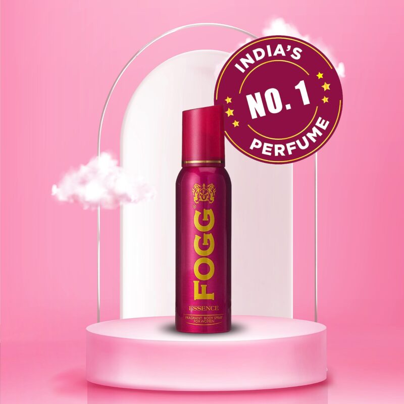 4x FOGG Essence No Gas Essence Deodorant For Women, Long-Lasting Perfume Body Spray, 150 Ml each - Pack of 4 - Image 5
