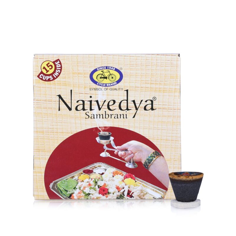 Cycle Pure Naivedya Sambrani Dhoop Cups for Pooja (75 pcs) | Havan Cups for Pooja, Home & Festivals | Natural Guggal Dhoop Original | Dhoop Cones | Pack of 5 (15 Cups/Pack + 1 Burner Plate/Pack) - Image 8