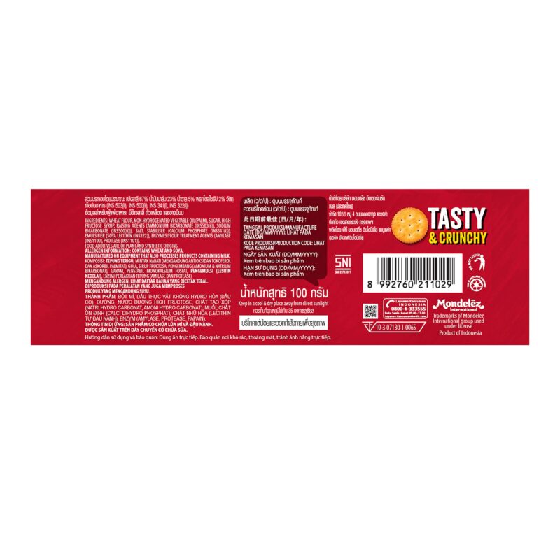 Ritz Original Sea Salted Crackers Biscuit, Red, 100 g - Image 5