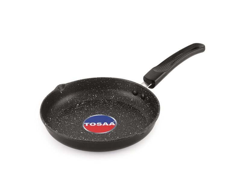 TOSAA Non Stick Diecast Mini Pan 17Cm,Black - Image 4