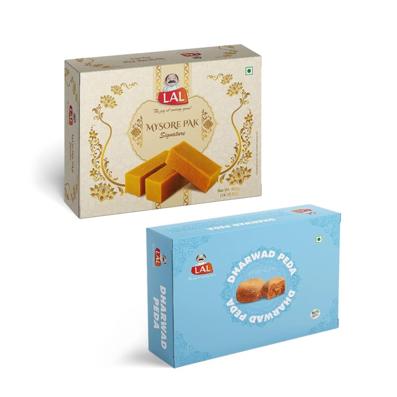 Mysore Pak Signature 400gm & Dharwad Peda 400gm - Image 4