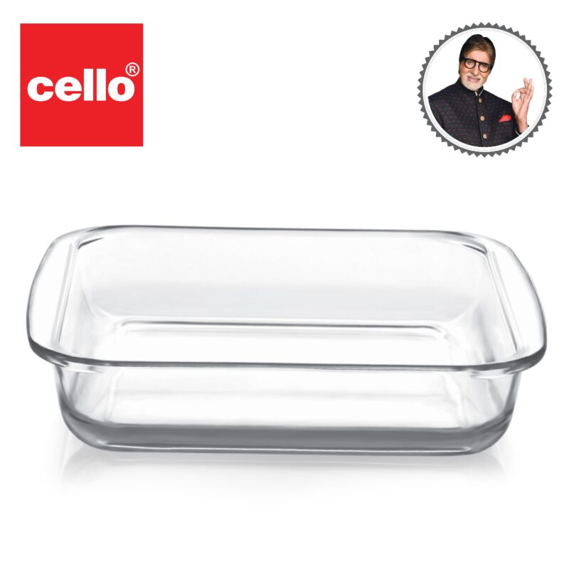 Laura Square Glass Baking Dish, 1100ml - Image 6