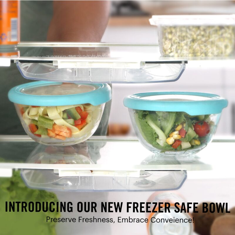 Ornella Glass Mixing Bowl Set, Set of 3 - Image 5