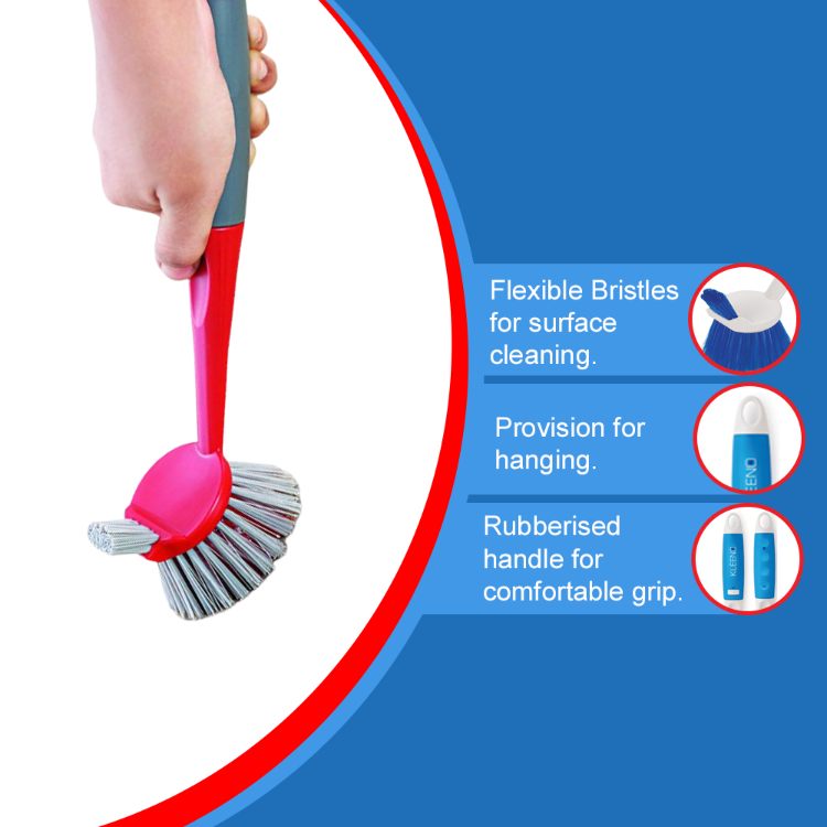 Kleeno Dual Action Sink and Dish Brush - Image 6