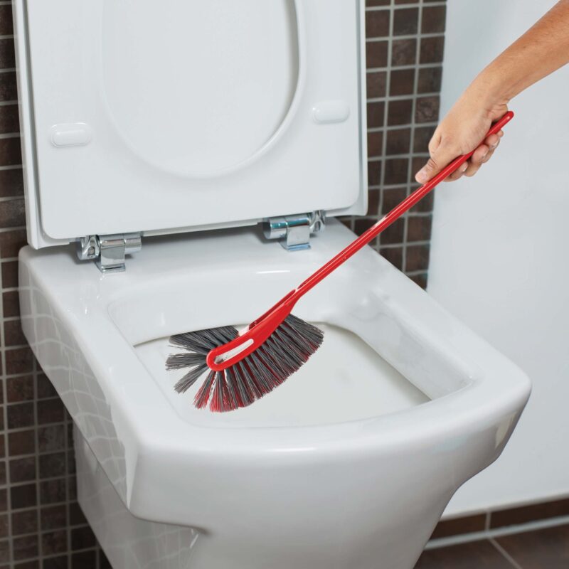 Red|Kleeno Eco Hockey Toilet Brush